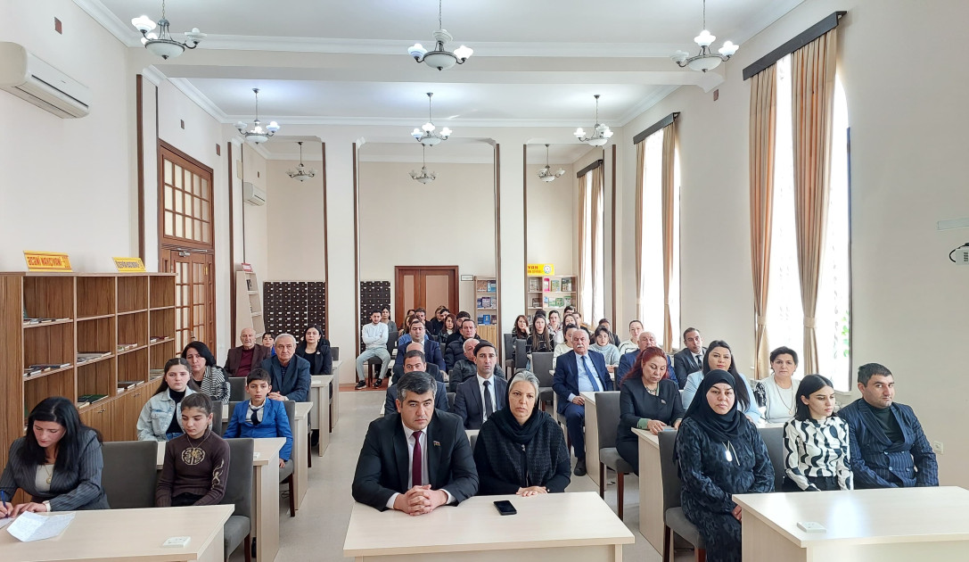 Naxçıvanda Hökumə Əliyevaya həsr edilən “Səma mələyi” adlı kitabın təqdimatı olub