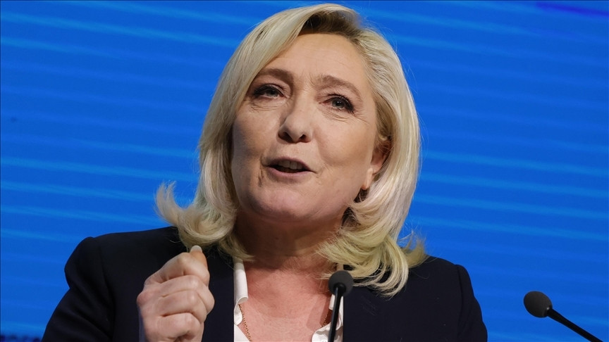 Marin Le Pen ABŞ-ın Ukraynaya hərbi yardımı dayandırmasını pislədi