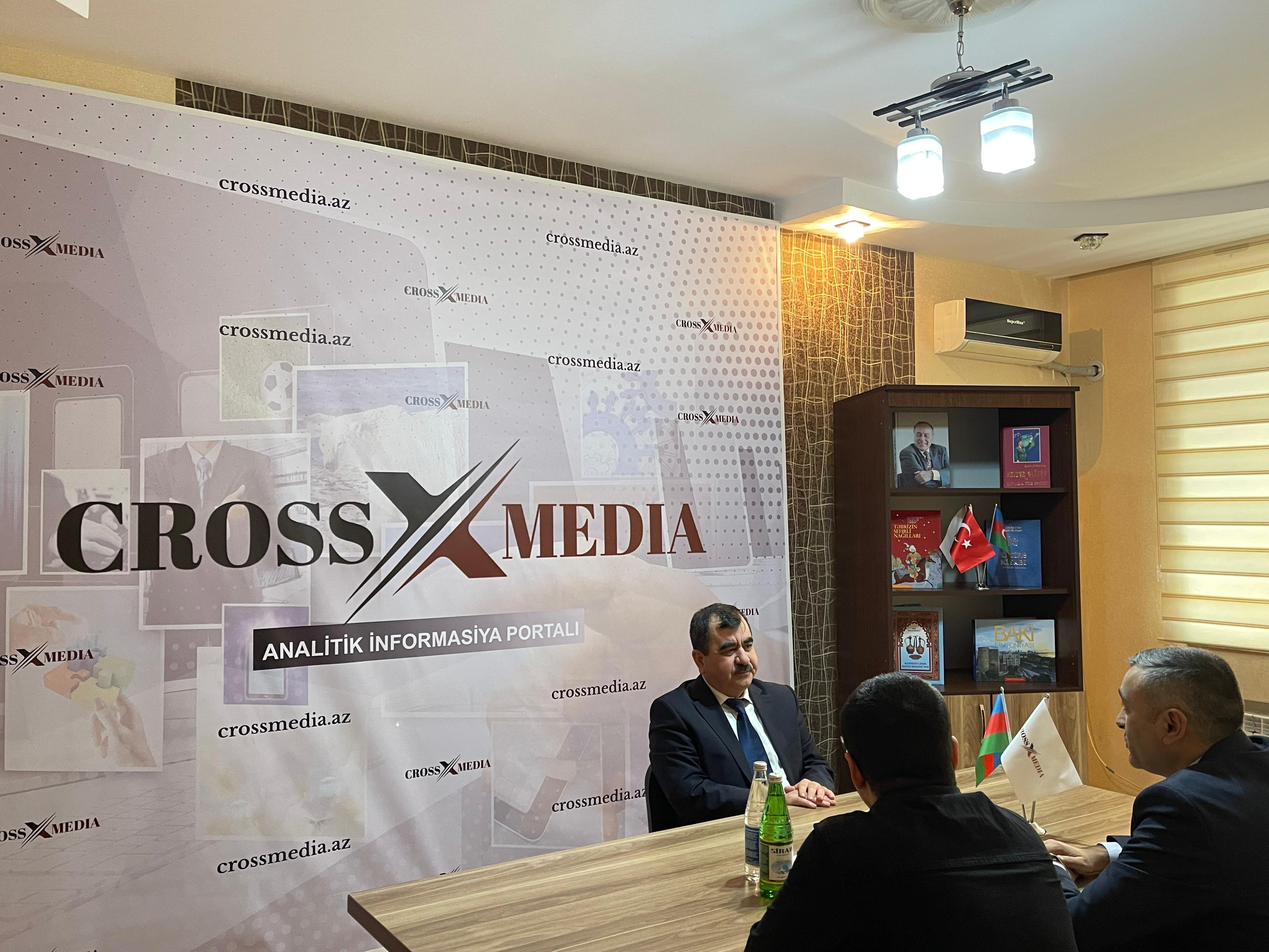 Akif Aşırlı Crossmedia.az-ın qonağı olub