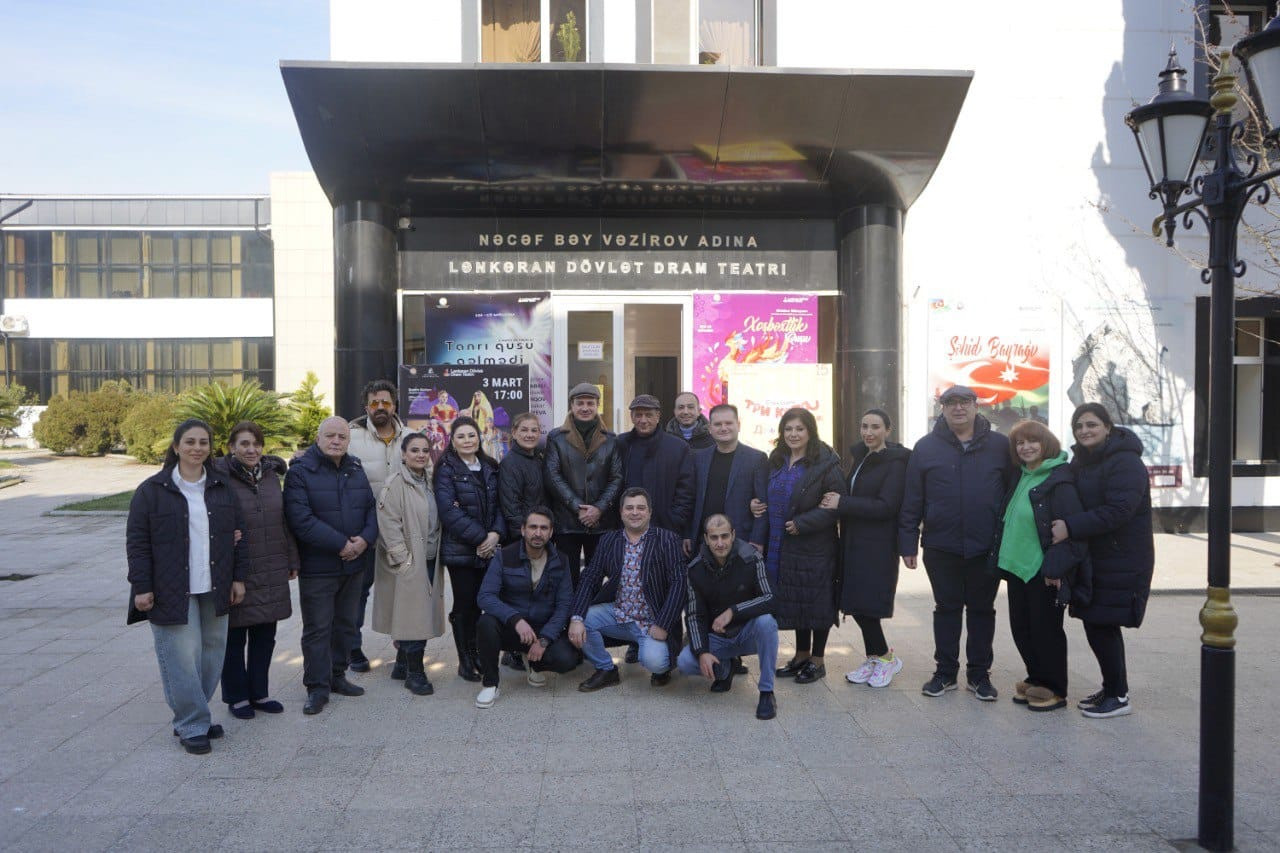 Akademik Musiqili Teatrın tamaşası Lənkəranda alqışlarla qarşılanıb