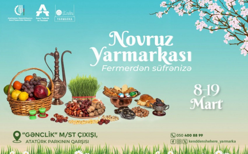 Bakıda “Kənddən Şəhərə” Novruz yarmarkası təşkil olunacaq