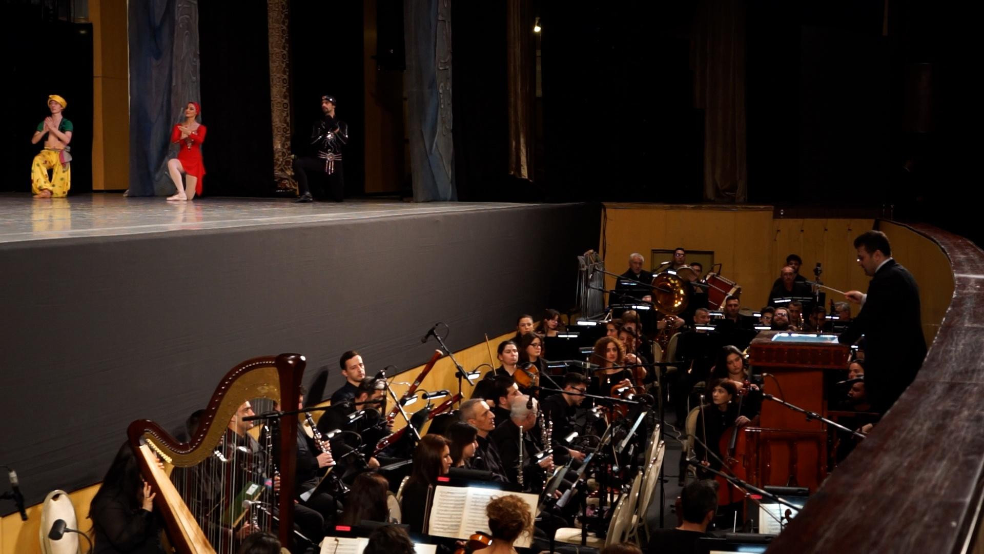 Fikrət Əmirov I Ümumrespublika Musiqi Festivalı çərçivəsində Min bir gecə” baleti təqdim olunub - Fotolar