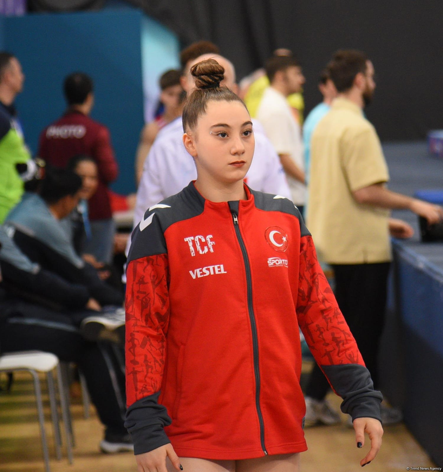 Bakıda idman gimnastikası üzrə Dünya Kubokunun final günü start götürüb