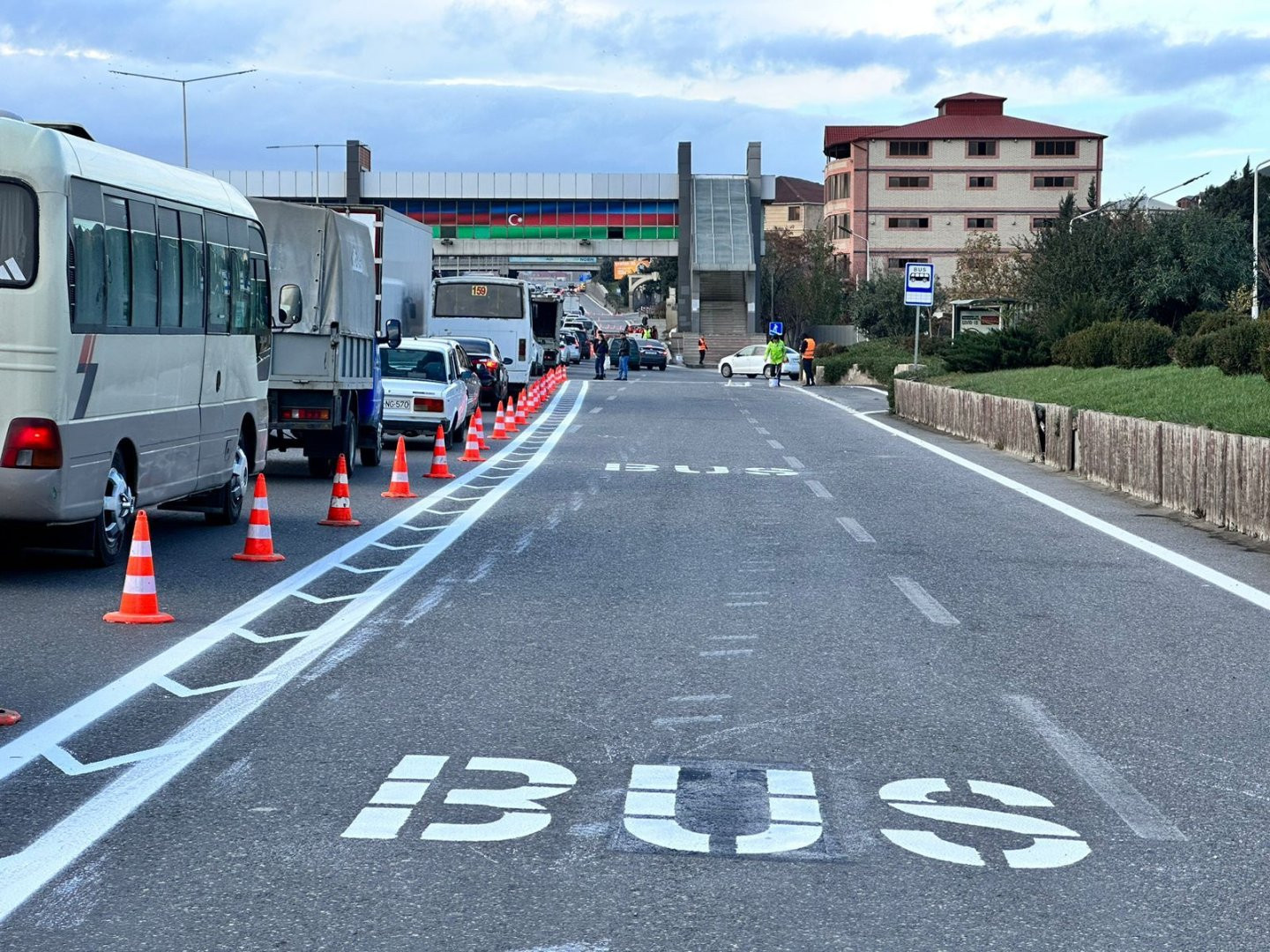 Bakıda ötən il 112 kilometr uzunluğunda Xüsusi Hərəkət Zolağı çəkilib