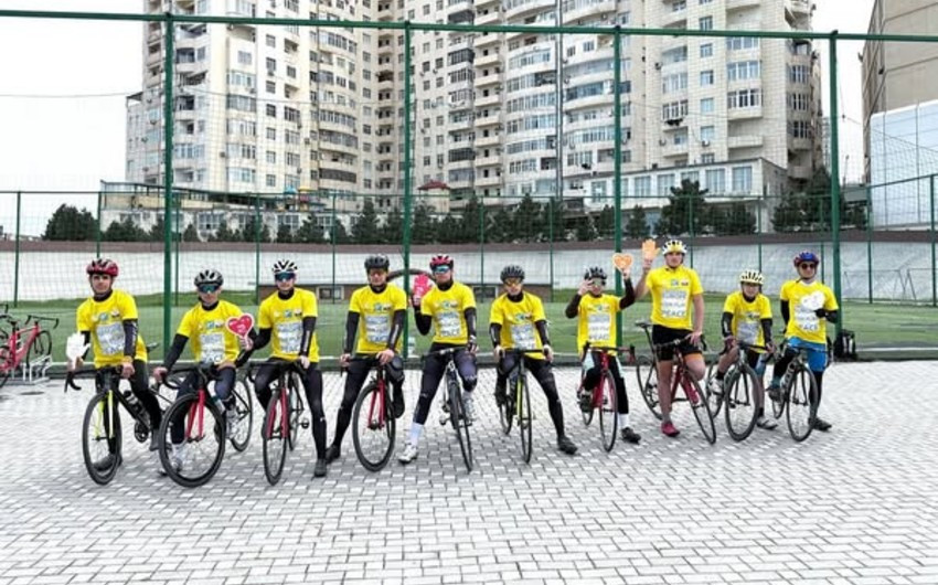Azərbaycan idmançıları Avropa estafetində: Sülh və ədalət üçün 3659 km