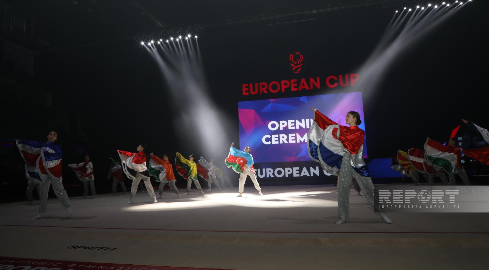 Bakıda Bədii Gimnastika üzrə Avropa Kubokunun açılış mərasimi keçirildi