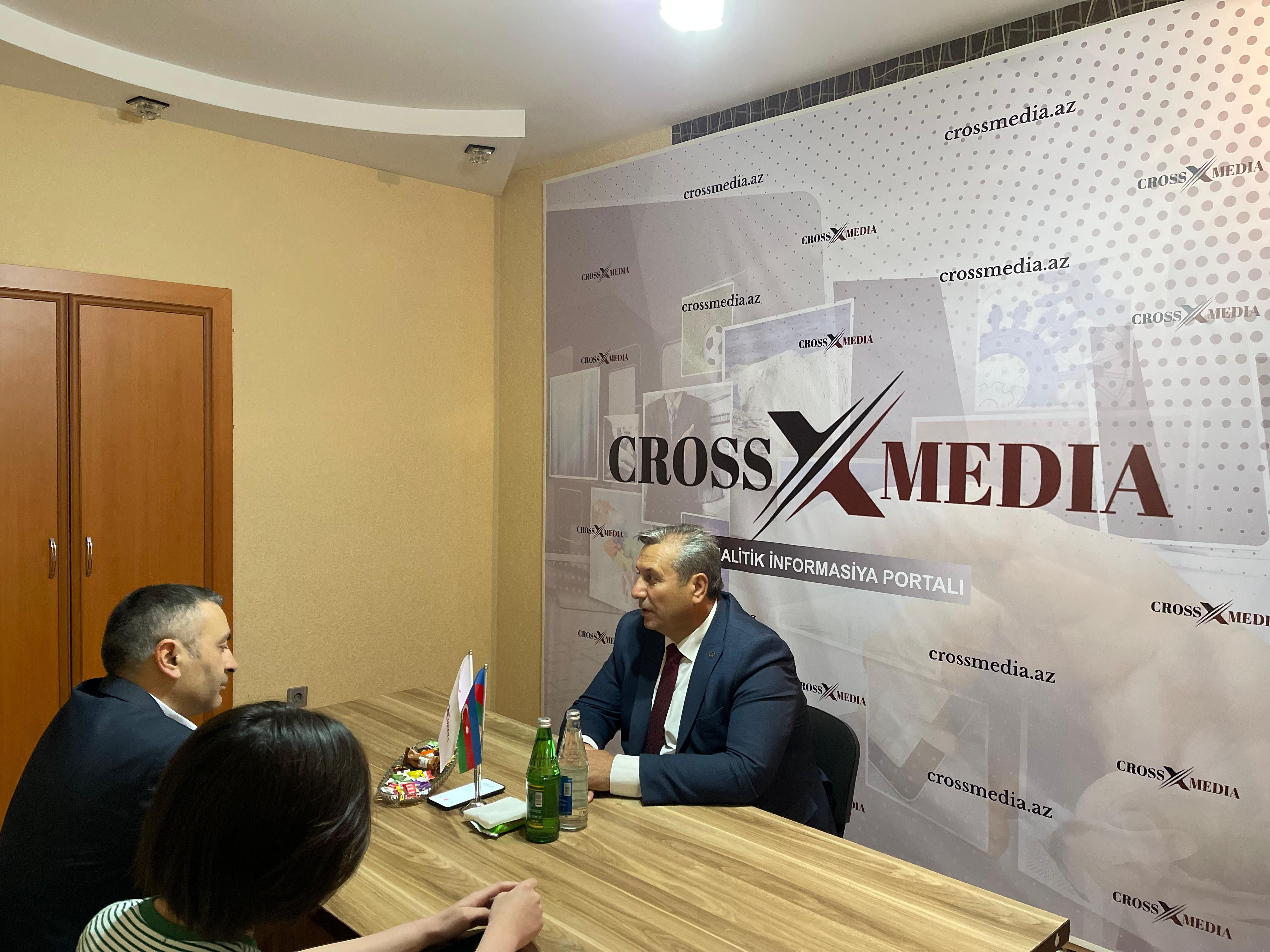Müşfiq Ələsgərli Crossmedia.az saytının redaksiyasında qonaq olub, geniş müsahibə verib