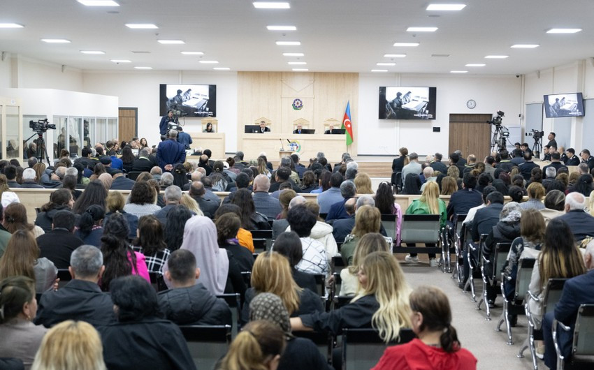Bakı Hərbi Məhkəməsində Ballıqaya kəndində törədilmiş qətliam faktı ilə bağlı protokollar  tədqiq edilib