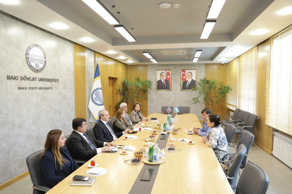 BDU və Özbəkistanın Buxara Dövlət Tibb İnstitutu arasında anlaşma memorandumu imzalanıb