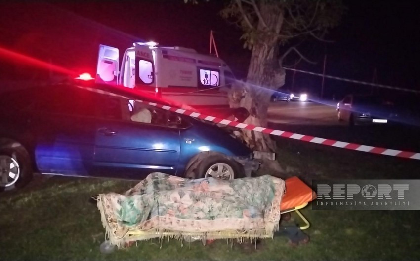 Oğuzda yol qəzasında xəsarət alan sürücü xəstəxanada vəfat edib