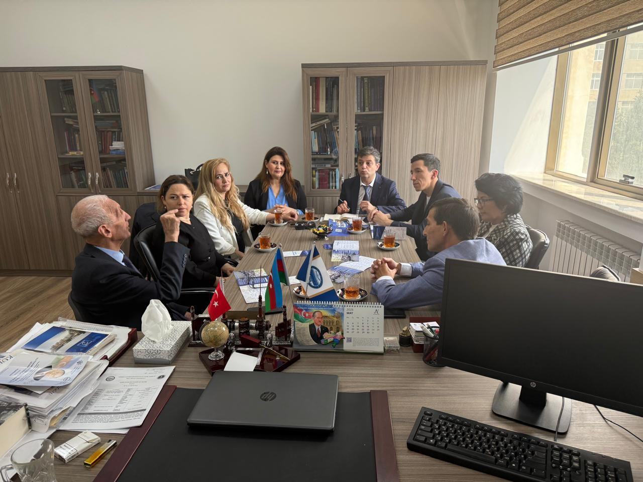 BDU Jurnalistika fakültəsi ilə Özbəkistanın ali məktəbi arasında əməkdaşlıq müzakirə olunub