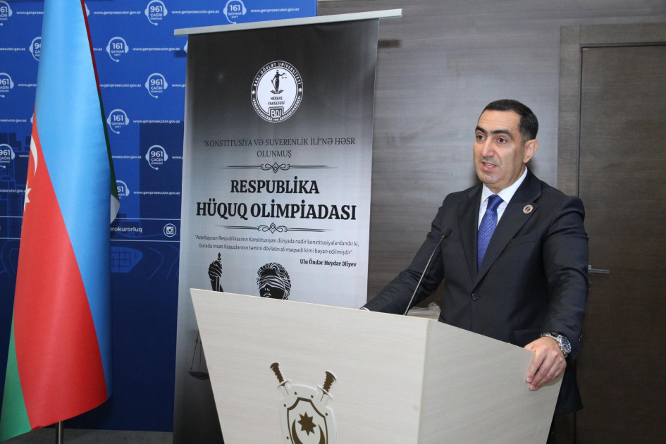 BDU-nun təşkilatçılığı ilə Respublika Hüquq Olimpiadası keçirilib
