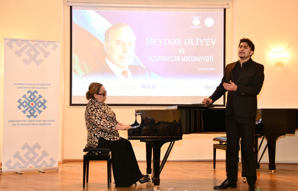 “Heydər Əliyev və Azərbaycan mədəniyyəti” mövzusunda elmi-praktiki seminar keçirilib