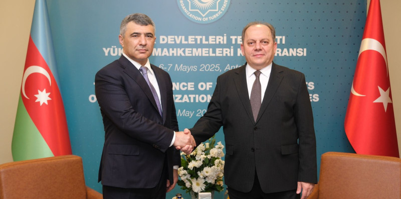 Ali Məhkəmənin sədri Türkiyədə Türk Dövlətləri Ali Məhkəmələrinin Konfransında iştirak edib