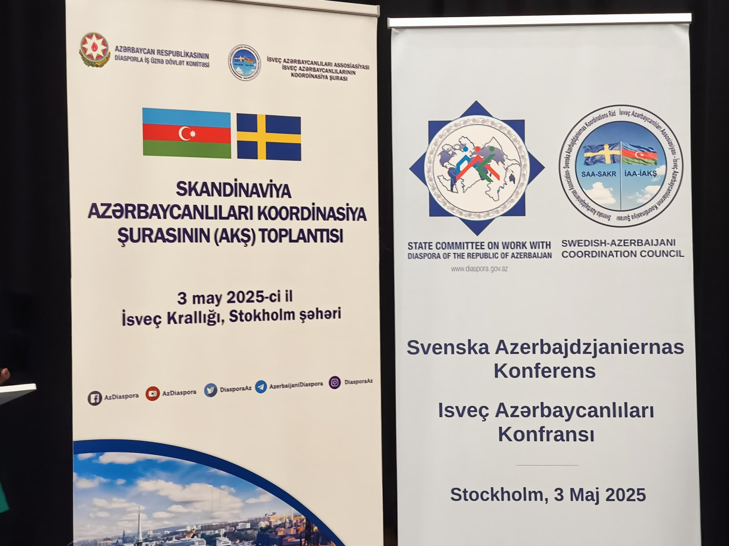 Skandinaviya Azərbaycanlıları Koordinasiya Şurasının toplantısı keçirilib