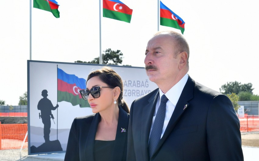 Şuşada inşa ediləcək dördüncü yaşayış kompleksinin təməli qoyulub