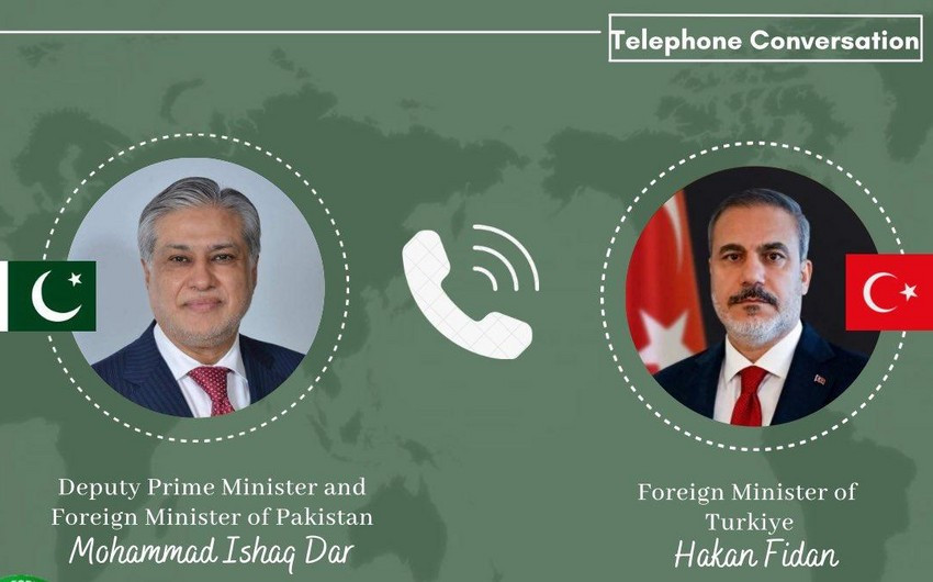 Pakistan və Türkiyə XİN başçıları regiondakı vəziyyəti müzakirə edib