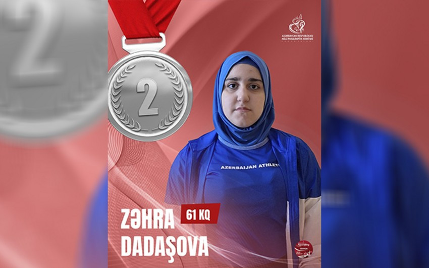 Azərbaycanlı idmançı Dünya Kubokunda gümüş medal aldı
