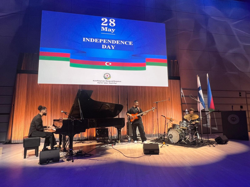 Helsinkidə Müstəqillik Gününə həsr olunmuş caz konserti keçirilib