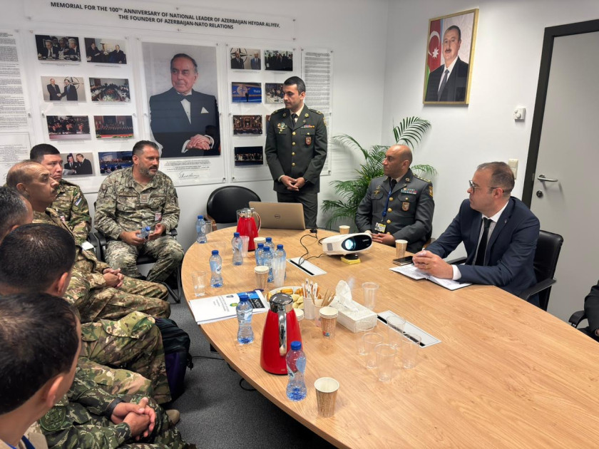 Azərbaycanın NATO yanında Nümayəndəliyində görüş keçirilib