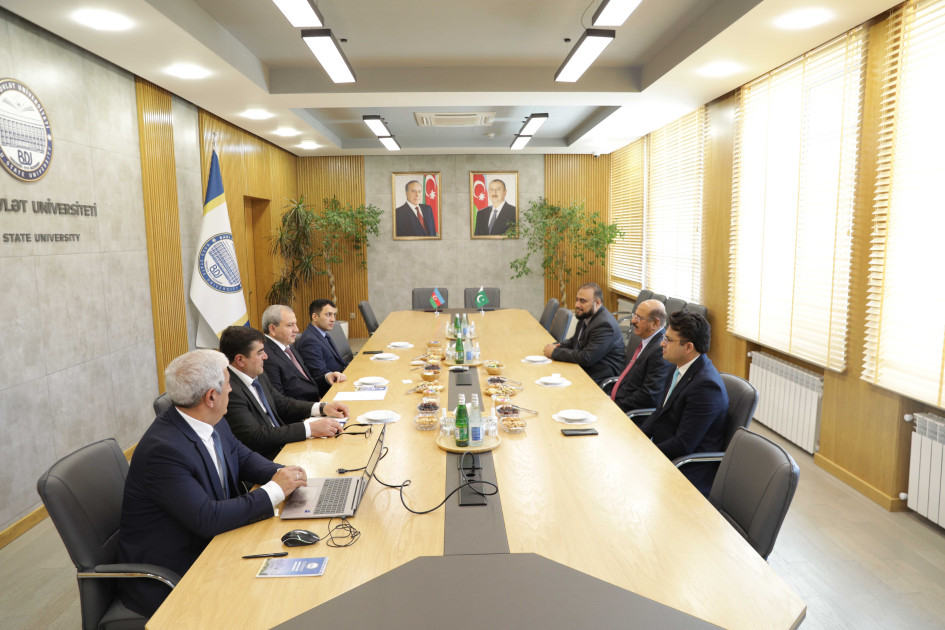 BDU və Pakistan Universiteti arasında anlaşma memorandumu imzalanıb