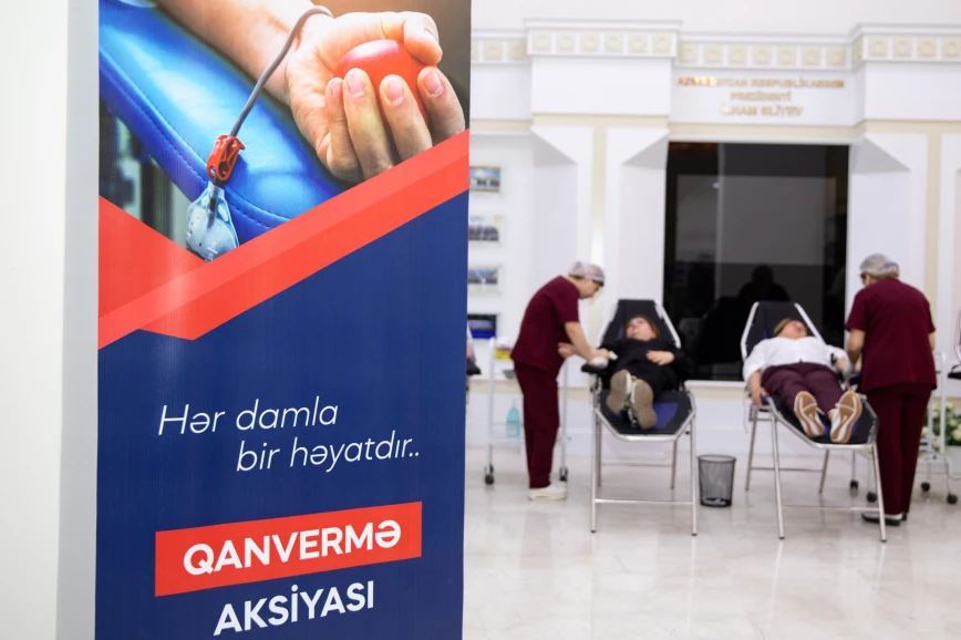ADY-də Ümummilli Lider Heydər Əliyevin anadan olmasının 102-ci ildönümünə həsr olunan qanvermə aksiyası keçirilib
