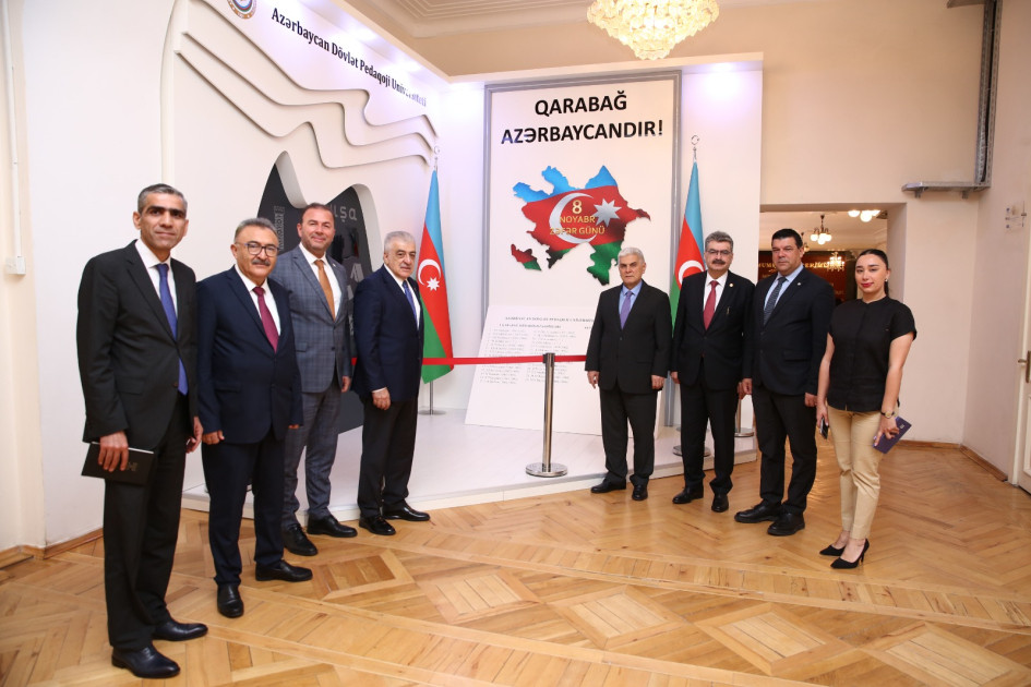 Türkiyə və Şimali Kipr Türk Cümhuriyyətinin nümayəndə heyəti ADPU-da olub