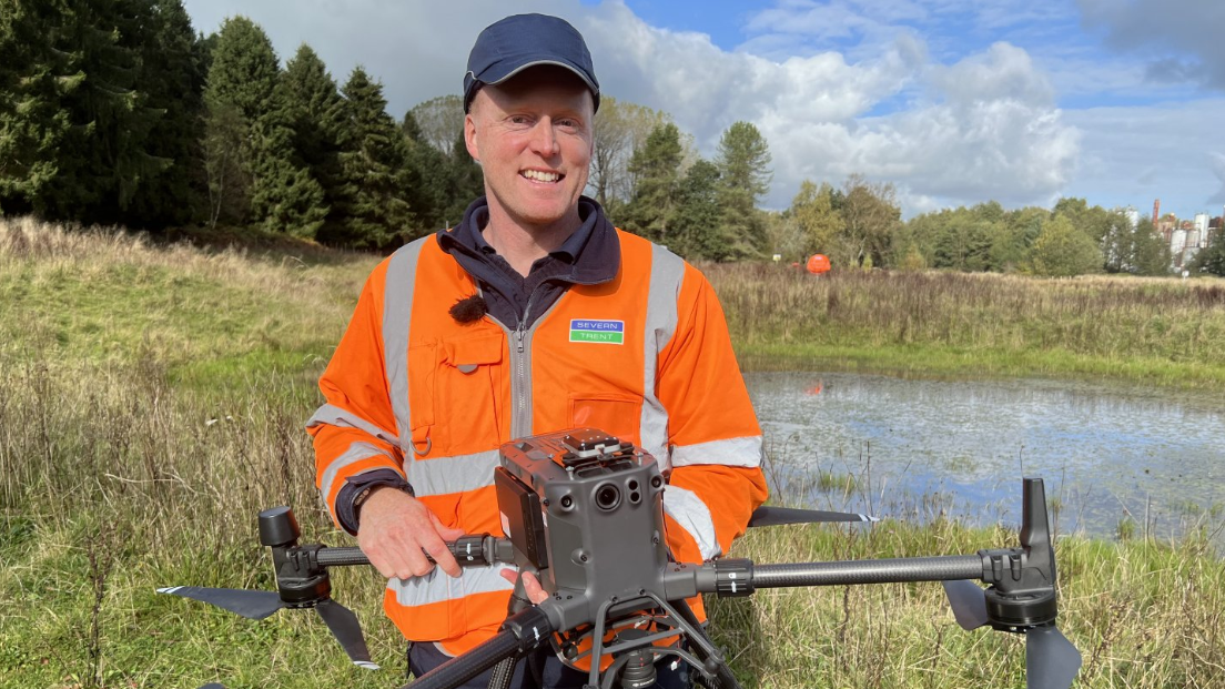 Severn Trent su sızmalarını aşkar etmək üçün dron texnologiyasını genişləndirir