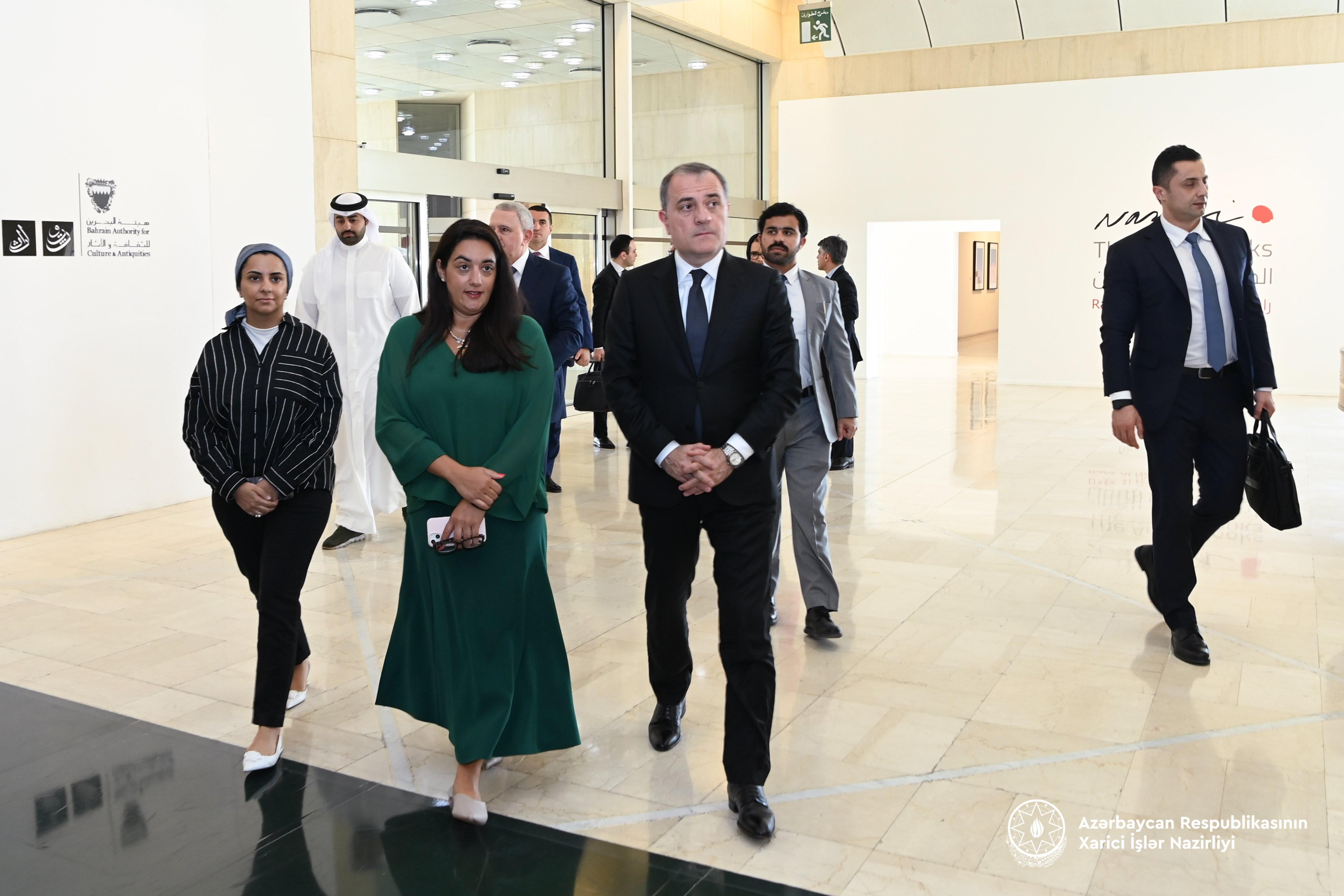 Ceyhun Bayramov Bəhreyn XİN-in "Əl-Madar" mərkəzində və ölkənin Milli Muzeyində olub