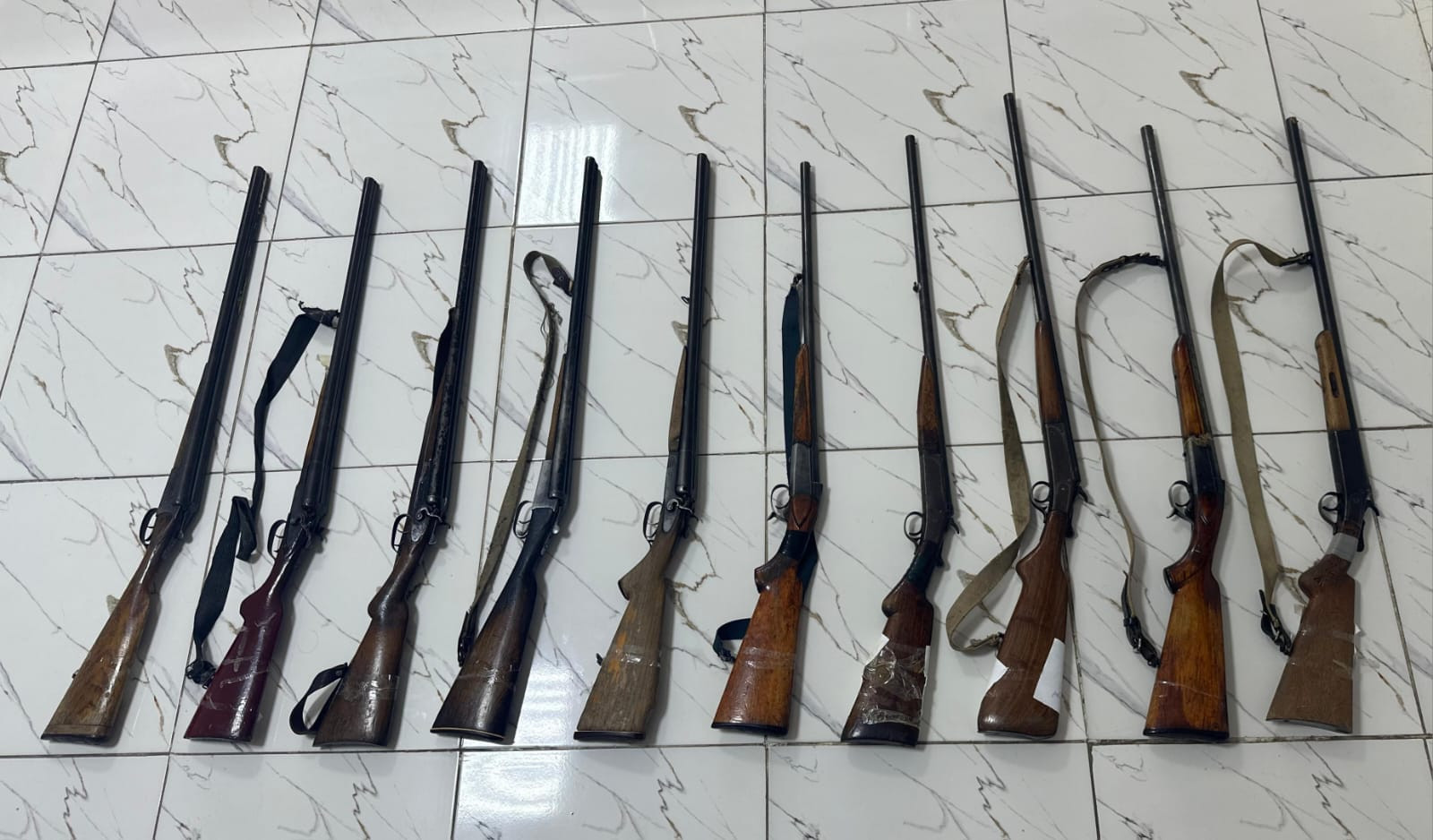 Astarada qanunsuz saxlanılan 10 ədəd silah aşkarlanıb
