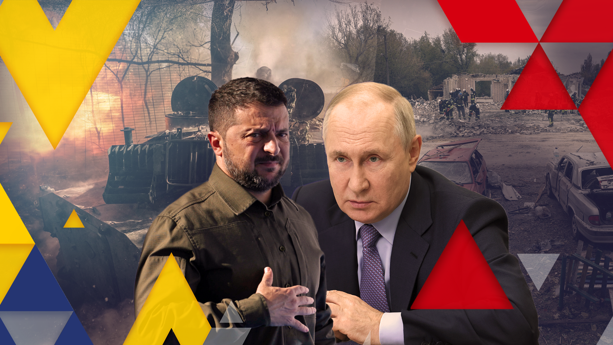 Zelenskidən Putinə Ankaradan mesaj: “Mən buradayam”