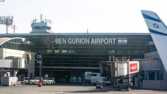 Husilər Ben Qurion hava limanını hədəf aldı