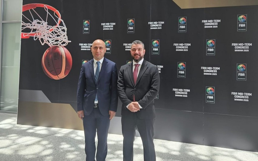 Emin Əmrullayev "FIBA Mid-Term Congress 2025"də iştirak edir