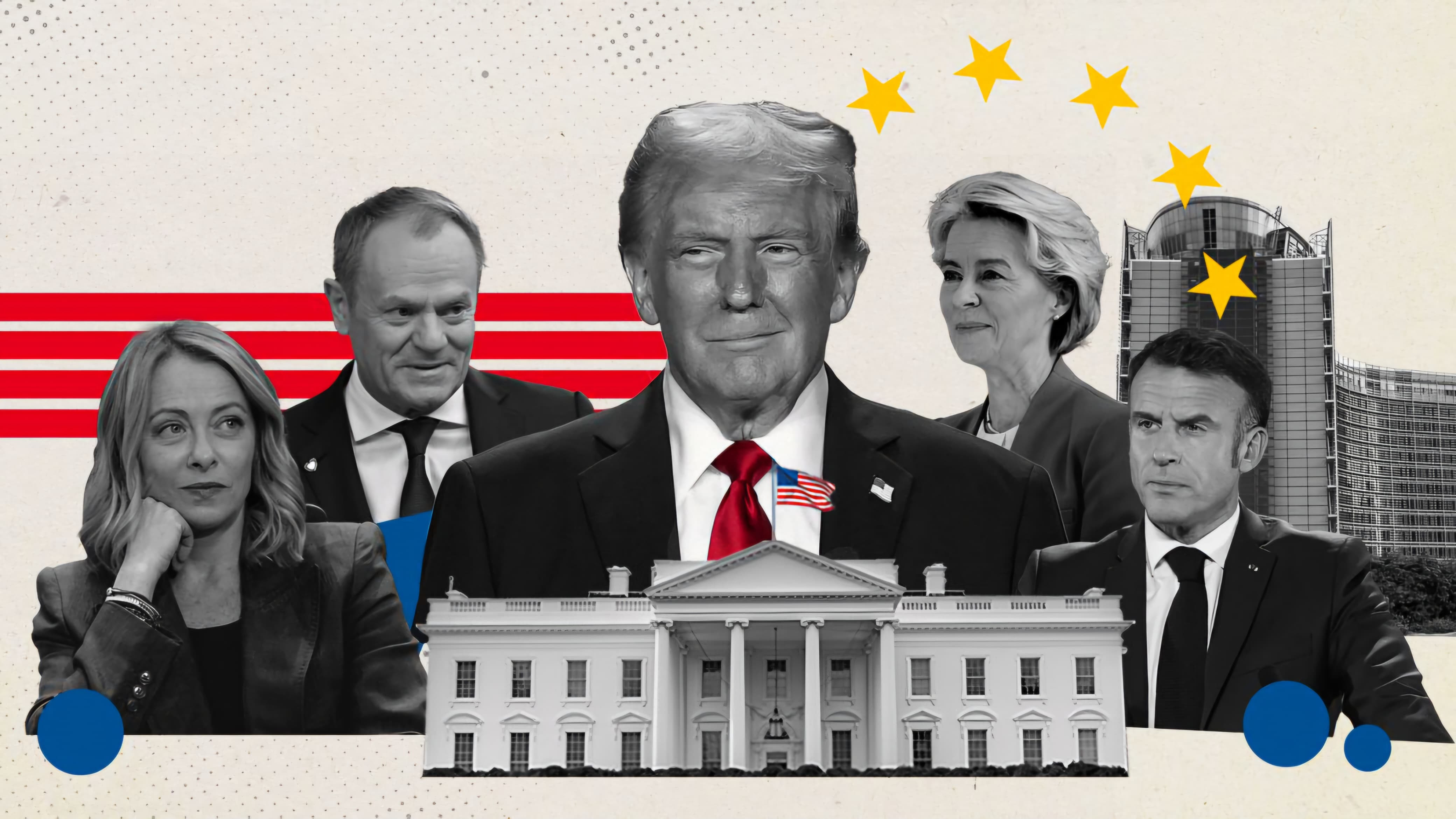 Avropa liderləri Donald Trampla telefon danışığı apardı