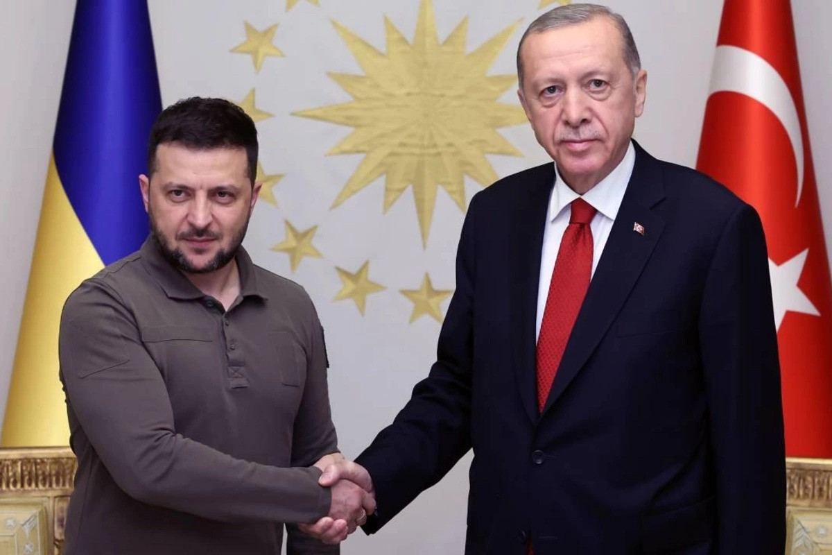 Zelenski və Ərdoğan Ankarada görüşüb