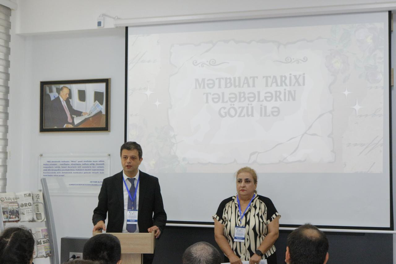 BDU-da mətbuatın 150 illiyinə həsr olunmuş açıq dərs: “Mətbuat tarixi tələbələrin gözü ilə”