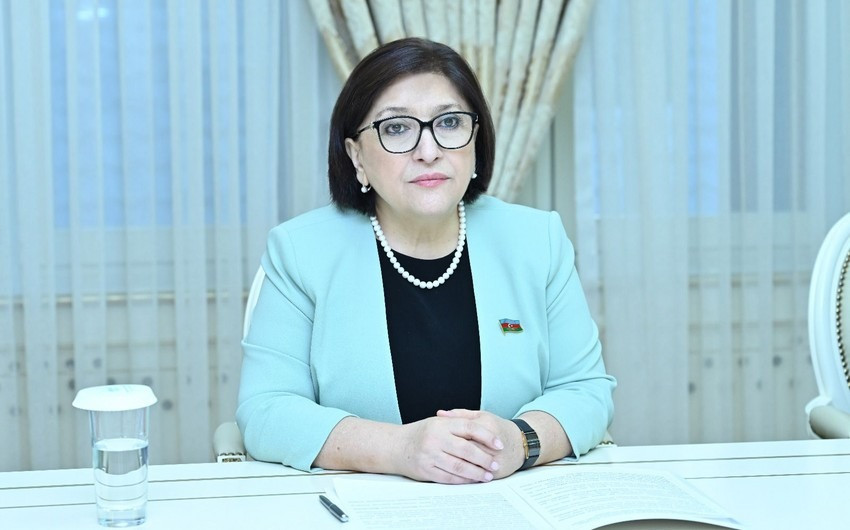 Sahibə Qafarova İspaniyada rəsmi səfərdədir