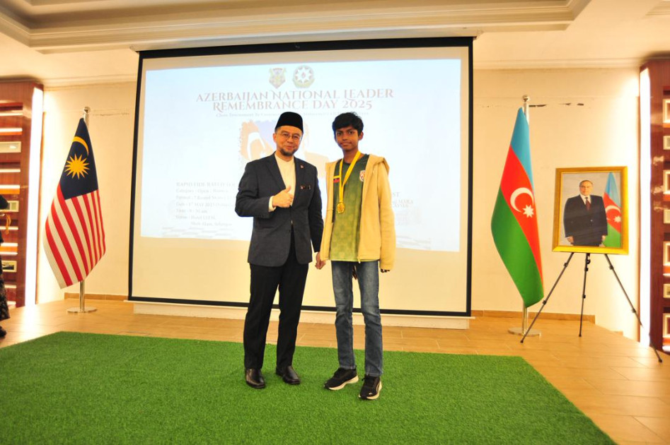 Malayziyada Ulu Öndər Heydər Əliyevin xatirəsinə həsr olunmuş şahmat turniri keçirilib