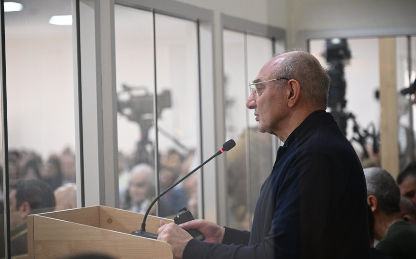 Bako Sahakyan məhkəmədə Azərbaycan ərazilərinin işğalı üçün keçirilən hərbi əməliyyat və döyüş tapşırıqlarının hazırlanmasında iştirakını etiraf edib
