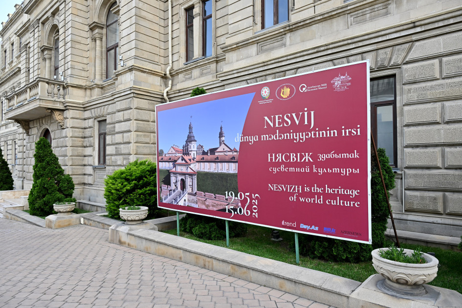 Milli İncəsənət Muzeyində “Nesvij – dünya mədəniyyətinin irsi” adlı sərgi açılıb