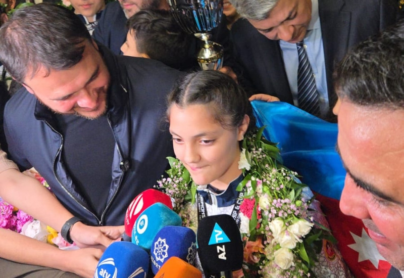 Əminə Əliyeva: "Növbəti hədəfim Olimpiya çempionu olmaqdır"
