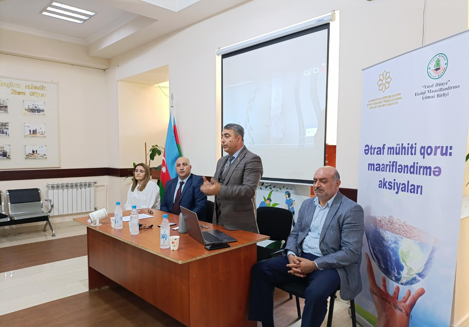 “Ətraf mühiti qoruyaq, dünyamızı xilas edək”-QHT Zabratda tədbir keçirib