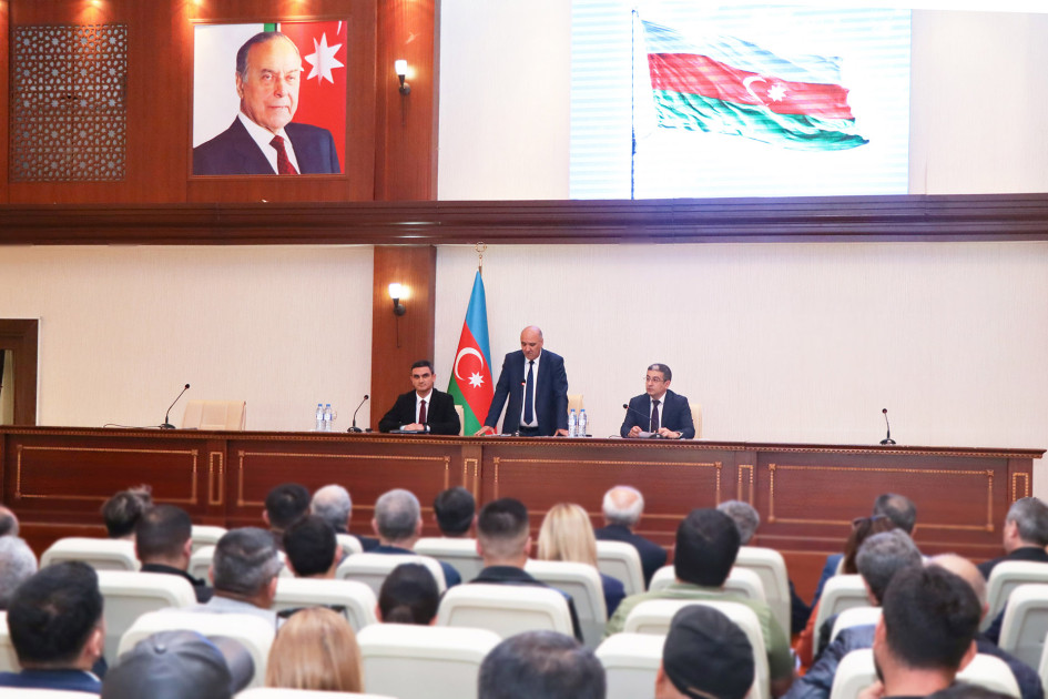 İstehlak bazarında fəaliyyət göstərən sahibkarlıq subyektləri ilə maarifləndirici görüş keçirilib