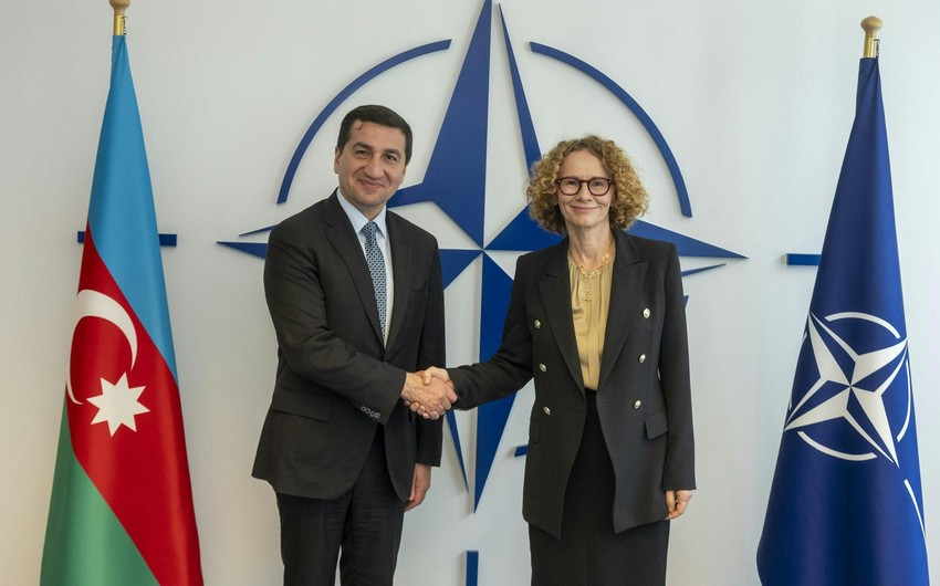 Hikmət Hacıyev Brüsseldə Azərbaycan- NATO əlaəqlərini müzakirə edib