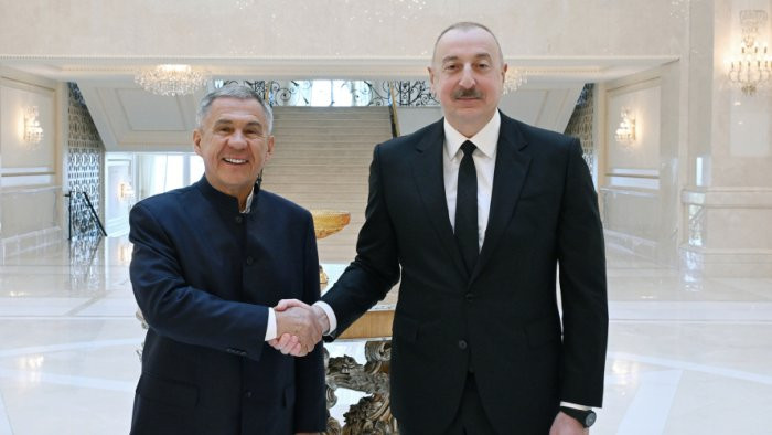 Tatarıstanın Rəisi İlham Əliyevə təbrik məktubu göndərib