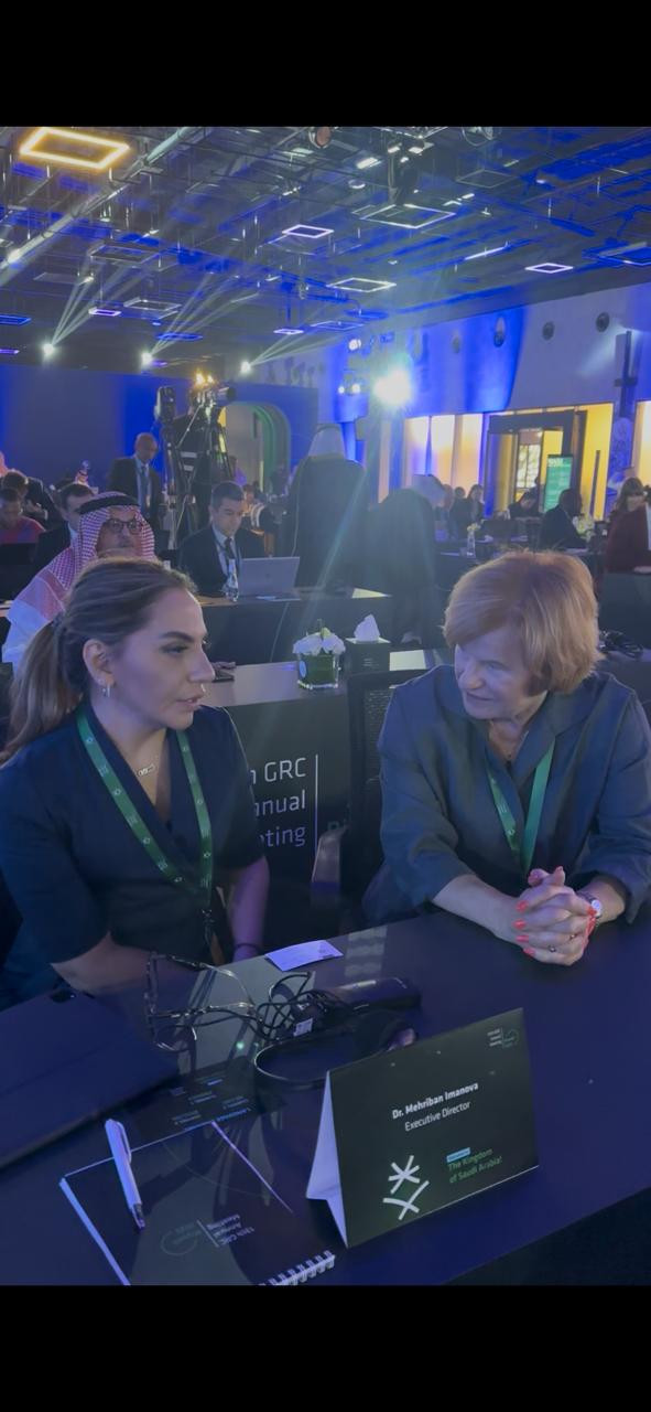 Mehriban İmanova Riyadda keçirilən beynəlxalq elmi tədbirdə iştirak edib