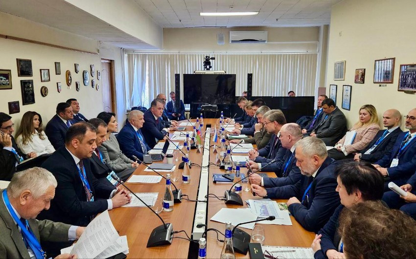 Sankt-Peterburqda Xəzər dənizinin səviyyəsi və regional ekoloji əməkdaşlıq müzakirə olunub