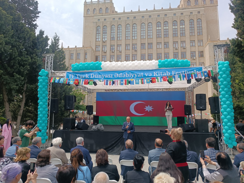 IV Türk Dünyası Ədəbiyyat və Kitab Festivalının açılış mərasimi keçirilib