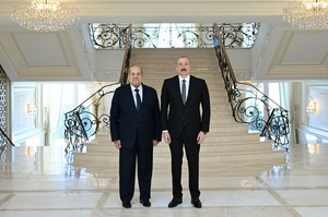 Prezident İlham Əliyev Misir Senatının sədrini qəbul edib