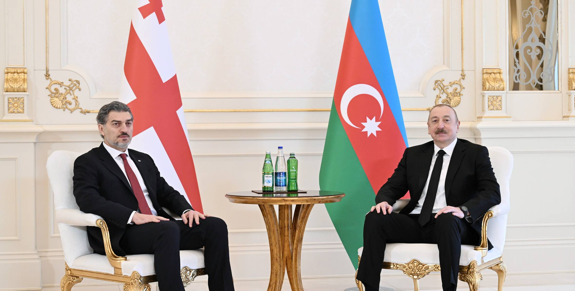İlham Əliyev gürcüstanlı həmkarını təbrik edib
